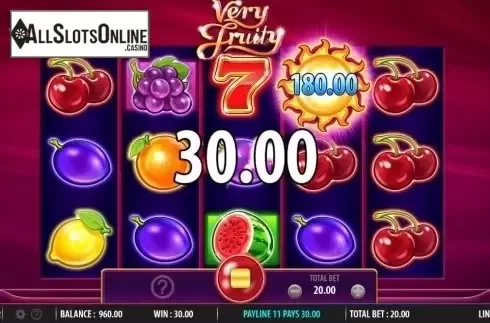 Win Screen . Very Fruity from SG