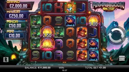 Armageddon 10k Ways slot screenshot 1