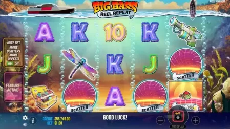 Big Bass Reel Repeat slot screenshot 2