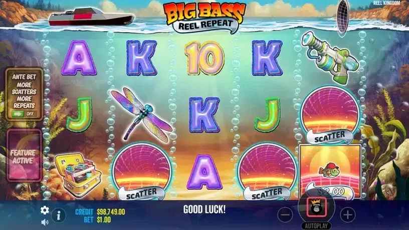 Big Bass Reel Repeat slot screenshot 2