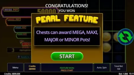 Big Max Super Pearls slot screenshot 3