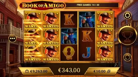 Book of Amigo slot screenshot 7