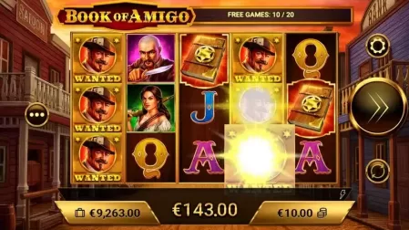 Book of Amigo slot screenshot 6