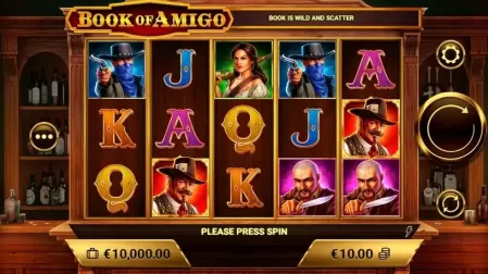 Book of Amigo slot screenshot 1