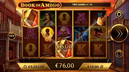 Book of Amigo slot screenshot 4