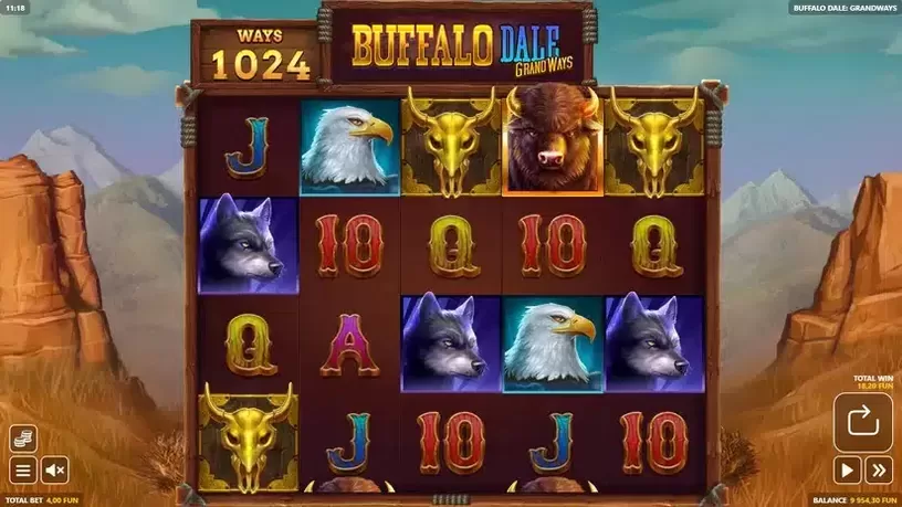 Buffalo Dale: Grandways slot screenshot
