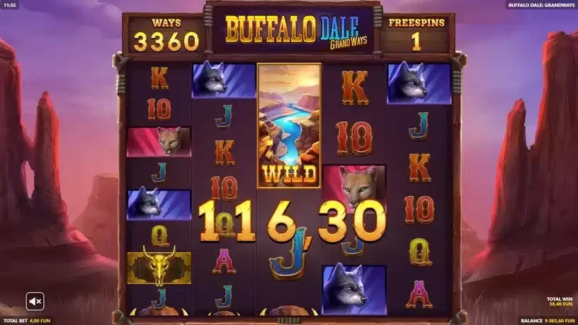 Buffalo Dale: Grandways slot screenshot