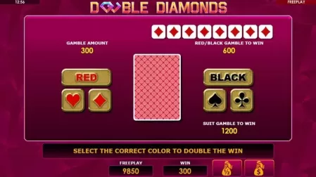 Double Diamonds slot screenshot 3