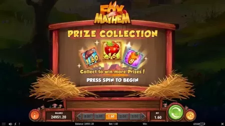 Fox Mayhem slot screenshot 3