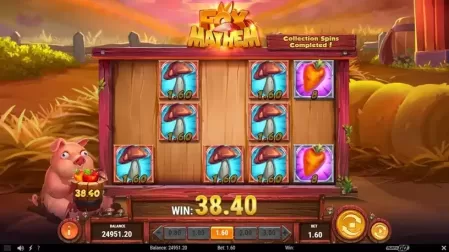 Fox Mayhem slot screenshot 5