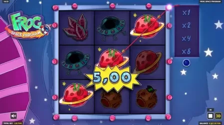 Frog Space Program slot screenshot 4
