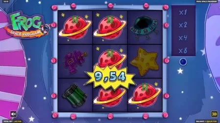 Frog Space Program slot screenshot 2