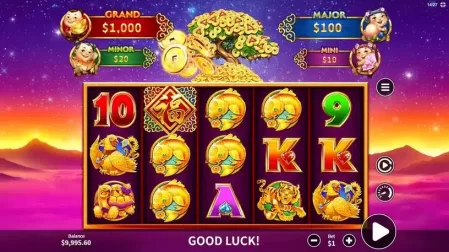 Heavenly Gold slot screenshot 2