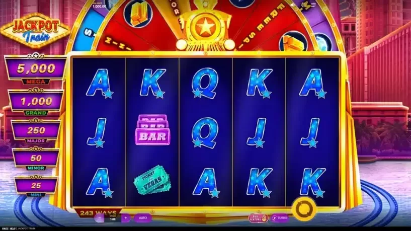 Jackpot Train slot screenshot
