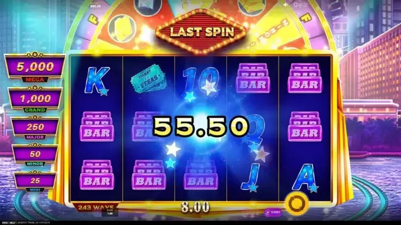Jackpot Train slot screenshot