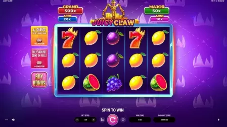 Juicy Claw slot screenshot 1