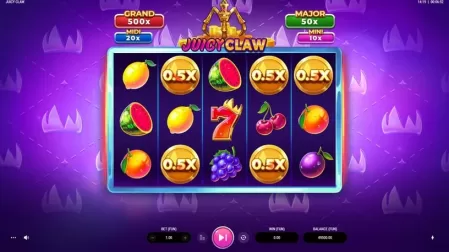 Juicy Claw slot screenshot 2