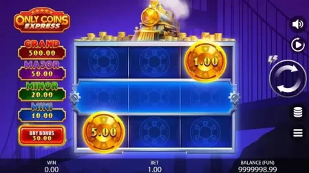 Only Coins Express slot screenshot 1