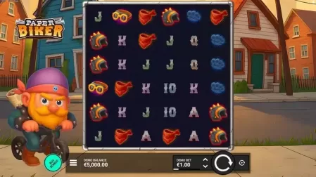 Paper Biker slot screenshot 1