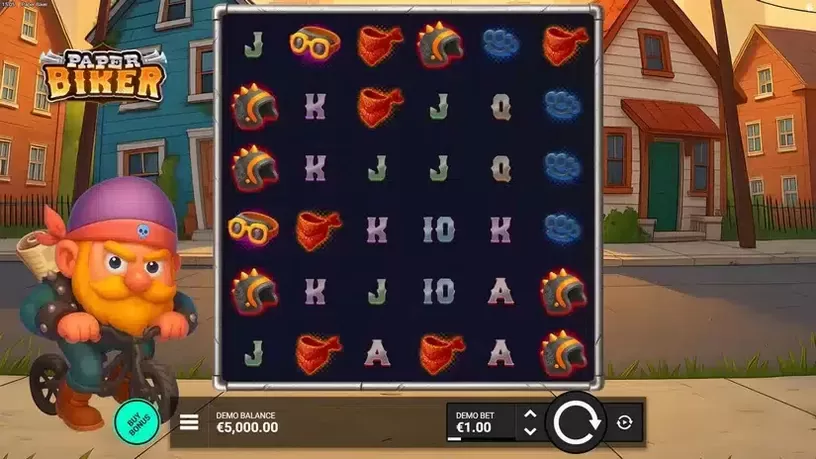 Paper Biker slot screenshot 1