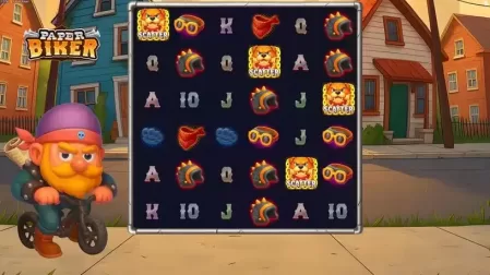 Paper Biker slot screenshot 2