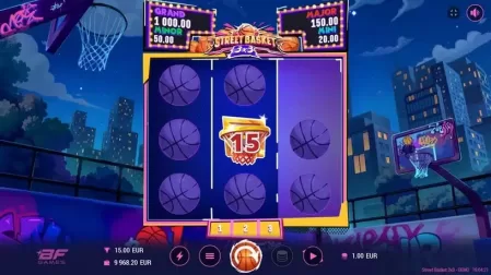 Street Basket 3×3 slot screenshot 4