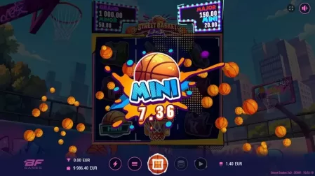 Street Basket 3×3 slot screenshot 2