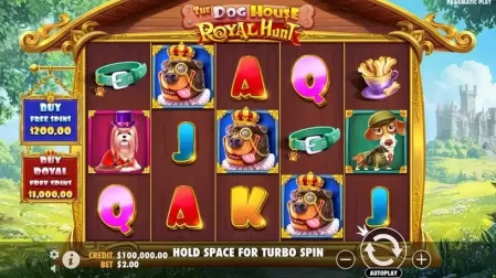 The Dog House – Royal Hunt slot screenshot 1