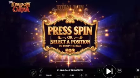 THE Kingdom of Cardia slot screenshot 2