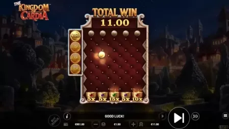 THE Kingdom of Cardia slot screenshot 3