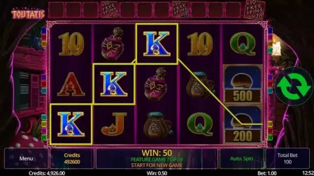 Toutatis slot screenshot 3