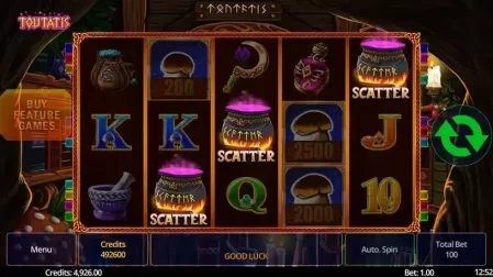 Toutatis slot screenshot 1