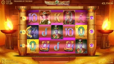 Treasures of the Dead Hyperlines slot screenshot 3