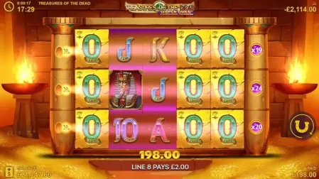 Treasures of the Dead Hyperlines slot screenshot 4