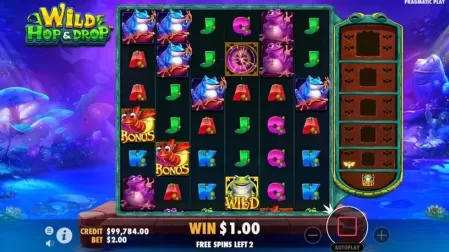 Wild Hop&Drop slot screenshot 4