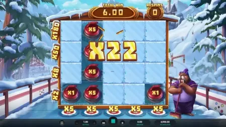 Winter Champions slot screenshot 4