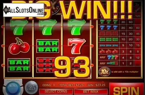 Screen4. 10x Wins from Rival Gaming
