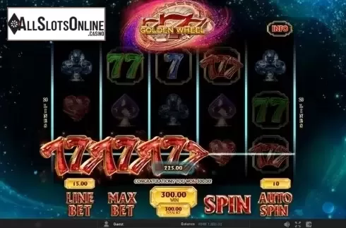 Screen 3. 777 Golden Wheel from GamePlay