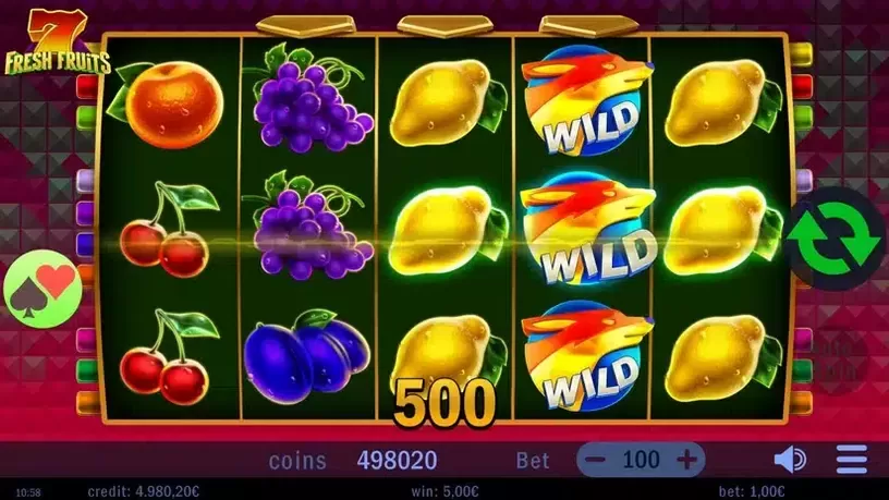 7 Fresh Fruits slot screenshot 5