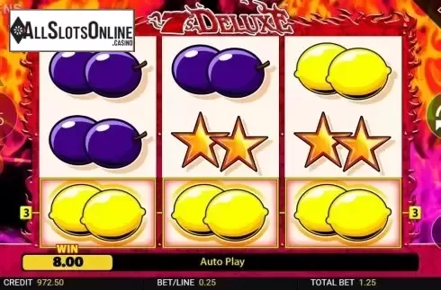 Win Screen 2. 7s Deluxe from Reel Time Gaming