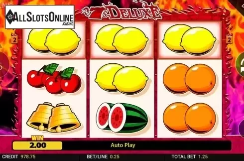 Win Screen 1. 7s Deluxe from Reel Time Gaming