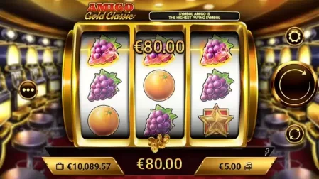 Amigo Gold Classic slot screenshot 3