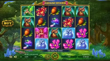 Arcane Woods slot screenshot 1