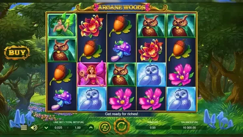 Arcane Woods slot screenshot 1