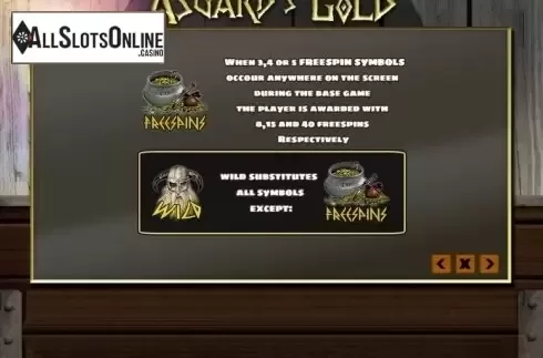 Features. Asgards Gold from PlayPearls