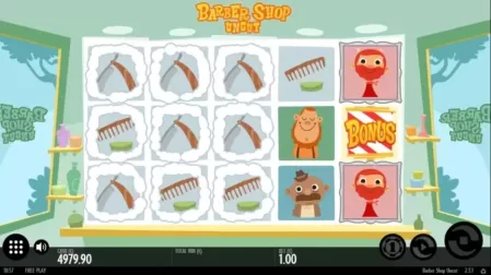 Barber Shop Uncut slot screenshot 2