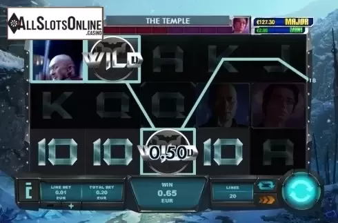 Wild Win screen 2. Batman Begins from Playtech