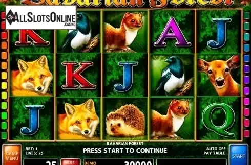 Screen3. Bavarian Forest from Casino Technology