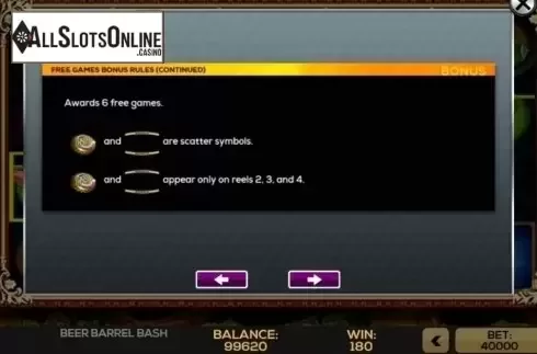 Features 2. Beer Barrel Bash from High 5 Games