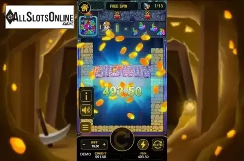 Big win screen